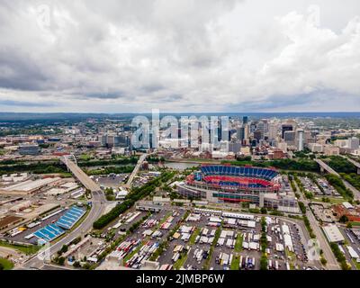 Nashville, TN, USA. 5.. August 2022. Die Straßen von Nashville ist Gastgeber der INDYCAR-SERIE für den Big Machine Music City Grand Prix in Nashville, TN, USA. (Bild: © Walter G. Arce Sr./ZUMA Press Wire) Stockfoto