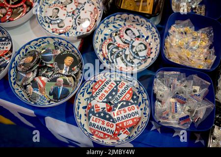 Dallas, Texas, USA. 5. August 2022. Das CPAC Texas 2022, 08/05/2022, in Dallas, Texas, wurde im Hilton Anatole veranstaltet. (Bild: © Chris Rusanowsky/ZUMA Press Wire) Bild: ZUMA Press, Inc./Alamy Live News Stockfoto