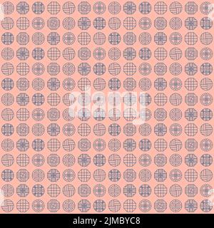 Traditionelle orientalische Muster abstrakter Hintergrund. Vektorgrafik im orientalischen Stil. Design-Konzept, Festivalkarte Mitte Herbst, Plakat, Banner. Stock Vektor