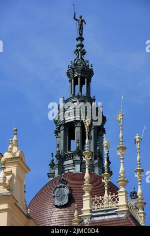 Schloss Muskau in Bad Muskau Stockfoto