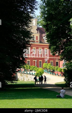 Schloss Muskau in Bad Muskau Stockfoto