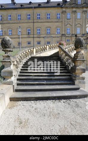 Kloster Banz bei Bad Staffelstein Stockfoto