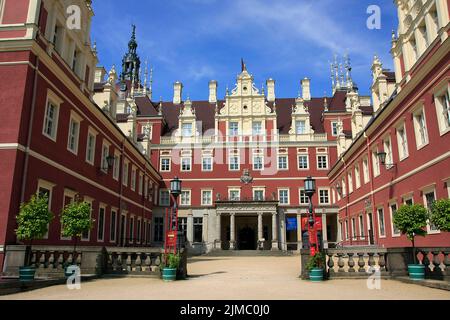 Schloss Muskau in Bad Muskau Stockfoto