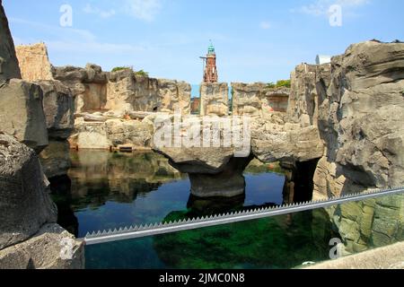 Zoo am Meer, Meerezoo, Bremerhaven, Bremen, Deutschland, Europa Stockfoto