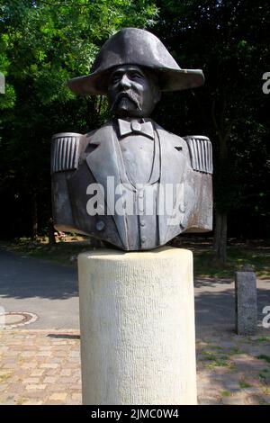 Marine, Marineoffizier, Karl Rudolf Bromme, Bremen, Deutschland, Europa Stockfoto