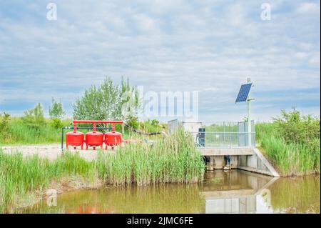 Wasser pumpen System Stockfoto