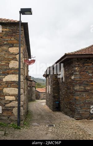 Quintandona, Schieferdorf Stockfoto