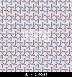 KoreanTraditionelles Dekoratives Musterdesign Vektor Illustration. Designkonzept für Festivalkarte Mitte Herbst, Plakat, Banner. Stock Vektor