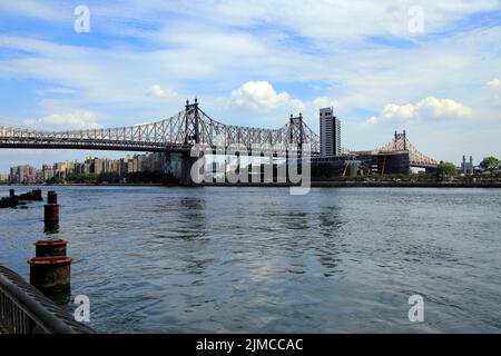 Bridge, Queensboro Bridge, New York City, New York, USA Stockfoto