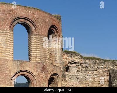 Trier - Kaiserthermen, Römisches Bad, Deutschland Stockfoto