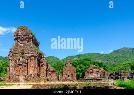 My Son Sanctuary Tempel Gruppe B Stockfoto