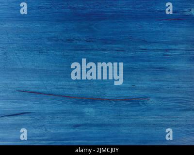 Blaue Holzstruktur, heller abstrakter Holzhintergrund Stockfoto