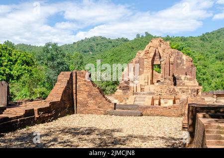 Tempel der Gruppe G, My Son Sanctuary, Vietnam Stockfoto