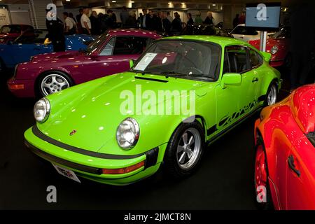 Historischer Oldtimer Porsche 911 SC RS 3, Modell 2 G, Techno Classica, Essen, Nordrhein-Westfalen, Deutschland Stockfoto