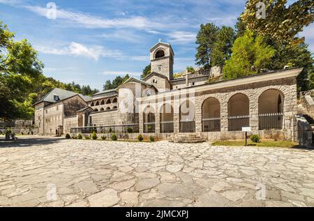 Das Kloster in Cetinje, Montenegro Stockfoto