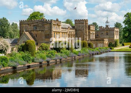 Long Pond und Forde Abbey, Chard, Somerset, England Stockfoto