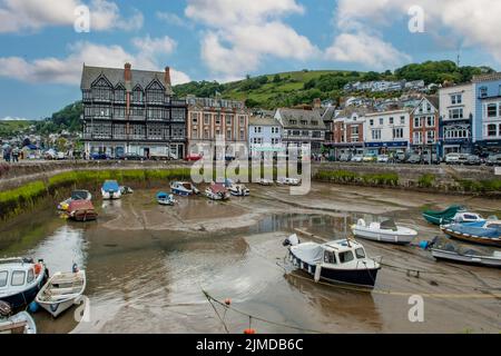 Small Boat Harbor, Dartmouth, Devon, England Stockfoto