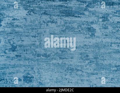 Denim Leinwand Textur Hintergrund mit zarten Streifen nahtlose Muster. Naturstoff Baumwolle oder Leinenstoff Stockfoto