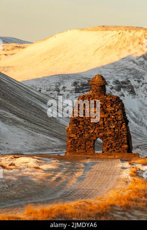 Der wunderschöne Arnarstapi auf der Snaefellsness Halbinsel, Island, Europa Stockfoto