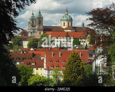 Basilika St. Martin in Weingarten (WÃ¼rtt.) Stockfoto
