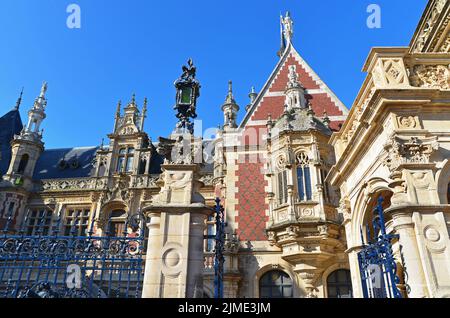 Blick von Fecamp, Normandie Stockfoto