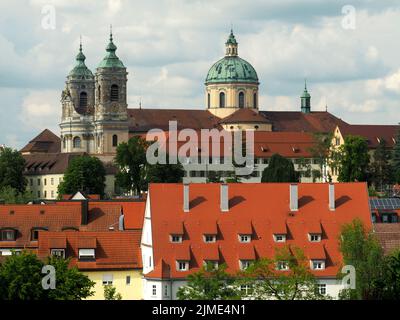 Basilika St. Martin in Weingarten (WÃ¼rtt.) Stockfoto