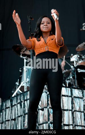 Keisha Buchanan - Sugababes, V2006, Hylands Park, Chelmsford, Essex, Großbritannien - 20. August 2006 Stockfoto