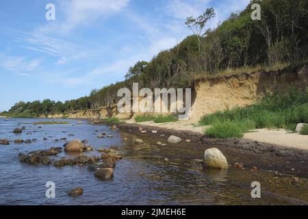 Timmendorf - Steilküste, Poel Island, Deutschland Stockfoto