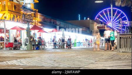 Blick auf Myrtle Beach, South Carolina Stockfoto