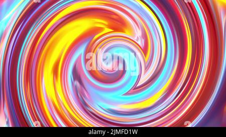 Wirbelnde Spiralkreise. Stockfoto