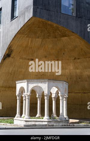 Albanien, Tirana-Mausoleum von Kapllan Pascha, altes Denkmal Stockfoto