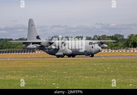 Italienische Luftwaffe, C-130J Hercules 46 43, beim Royal International Aior Tattoo Stockfoto