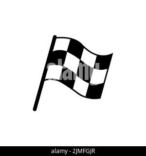 Finish Flagge Symbol Design. vektor-Illustration Stock Vektor