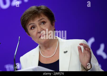 Geschäftsführende Direktorin des Internationalen Währungsfonds (IWF) Kristalina Georgieva, Sofia, Bulgarien Stockfoto