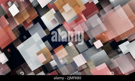 Abstrakte Schichten von Rechtecken Stockfoto