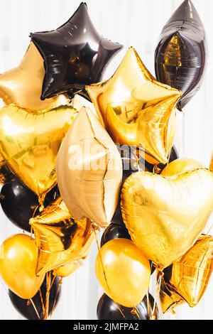 Besondere Tage Dekoration ausgefallene Party-Ballons Stockfoto