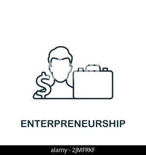 Unternehmenssymbol. Monochromes, einfaches Symbol für Vorlagen, Webdesign und Infografiken Stock Vektor