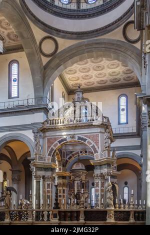 Santo Spirito, Florenz, Italien Stockfoto