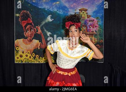 Knoxville, TN, USA. 5. August 2022. Amassa nimmt an der Fanboy Expo 2022, Knoxville Convention Center, Knoxville, TN, Teil, 5. August 2022. Quelle: Derek Storm/Everett Collection/Alamy Live News Stockfoto