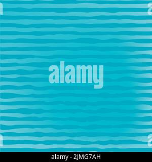 Ein Vektor eines nahtlosen blau gewellten Streifenmusters - marine Stock Vektor