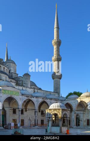 Sultan-Ahmed-Moschee, Istanbul, Türkei Stockfoto