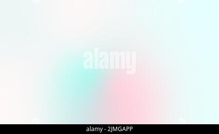Hintergrund mit Farbverlauf für Poster Banner in blau und rosa Farben. Holographischer minimalistischer Hintergrund. Bunte verschwommene Textur bunt verträumt Stock Vektor