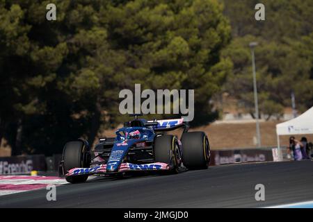 22.07.2022, Circuit Paul Ricard, Le Castellet, FORMULA 1 LENOVO GRAND PRIX DE FRANCE 2021 , im Bild Fernando Alonso (ESP), Alpine F1 Team Stockfoto