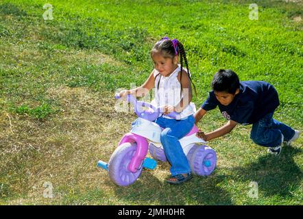 Im Shoshone Bannock Indianerreservat, Fort Hall Idaho Stockfoto