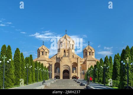 St. Gregory Illuminator Kathedrale, Eriwan, Armenien Stockfoto