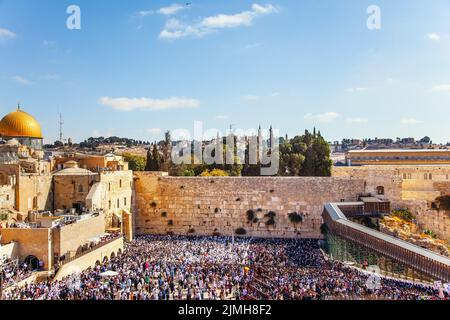 Der wichtige religiöse jüdische Feiertag Stockfoto