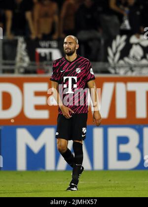 WAALWIJK - Bas Dost des FC Utrecht während des niederländischen Eredivisie-Spiels zwischen RKC Waalwijk und FC Utrecht am 6. August 2022 im Mandemakers Stadium in Waalwijk, Niederlande. ANP BART STOUTJEDIJK Stockfoto