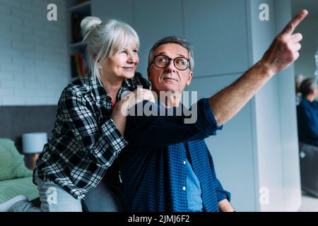 Seniorenheim für Paare Stockfoto