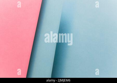 Abstrakter Hintergrund aus geometrischem Papier im Vollformat Stockfoto