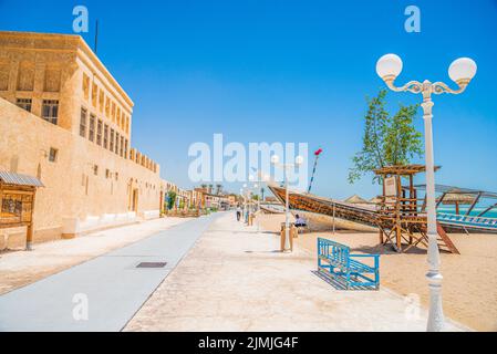 Al Wakrah Souq befindet sich in der Nähe der Qatar Stadien 2022 für die FIFA Fußball-Weltmeisterschaft Stockfoto